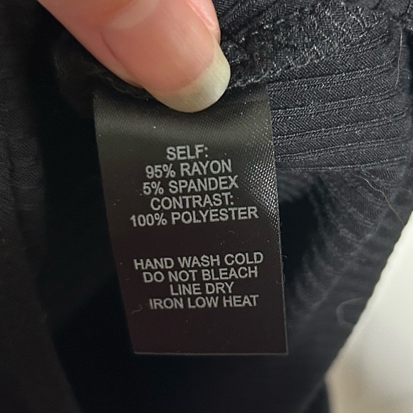 Lulu’s Come Back To You Black Lace Long Sleeve Ribbed Bodysuit Size XS NWT - Picture 7 of 10